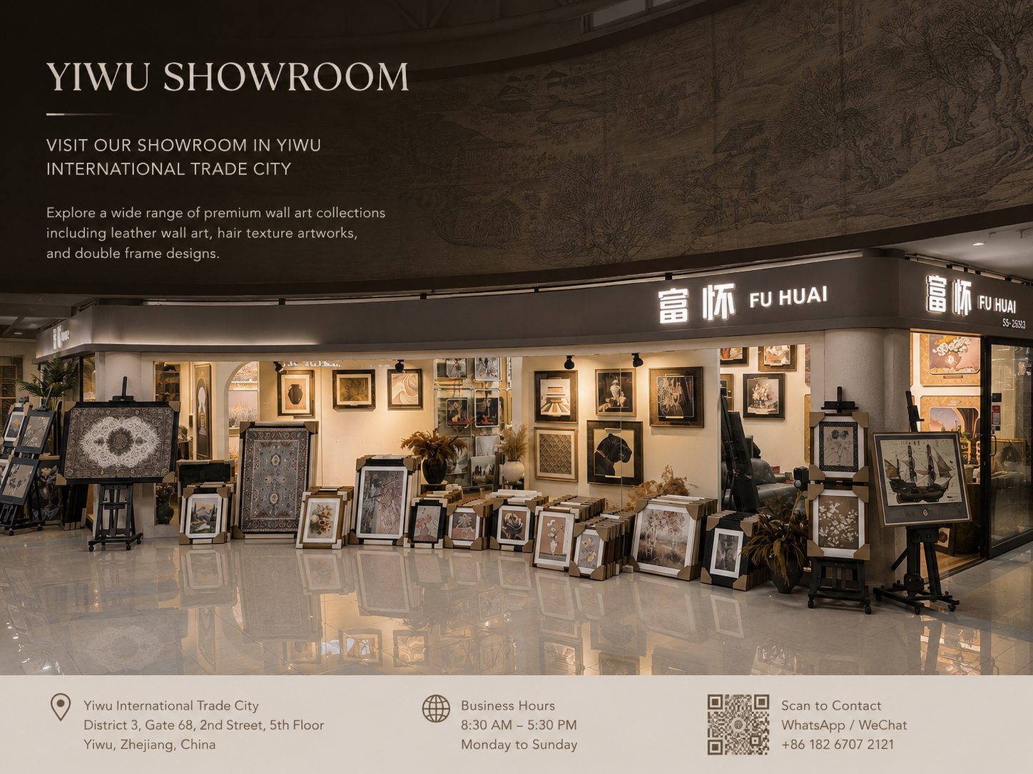 FU HUAI Yiwu showroom exterior
